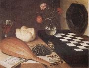 Lubin Baugin Still Life with Chessboard oil painting picture wholesale